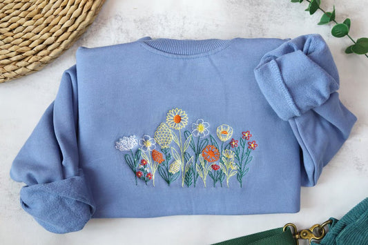 Perfect Embroidery Sweatshirt - DiRicamo