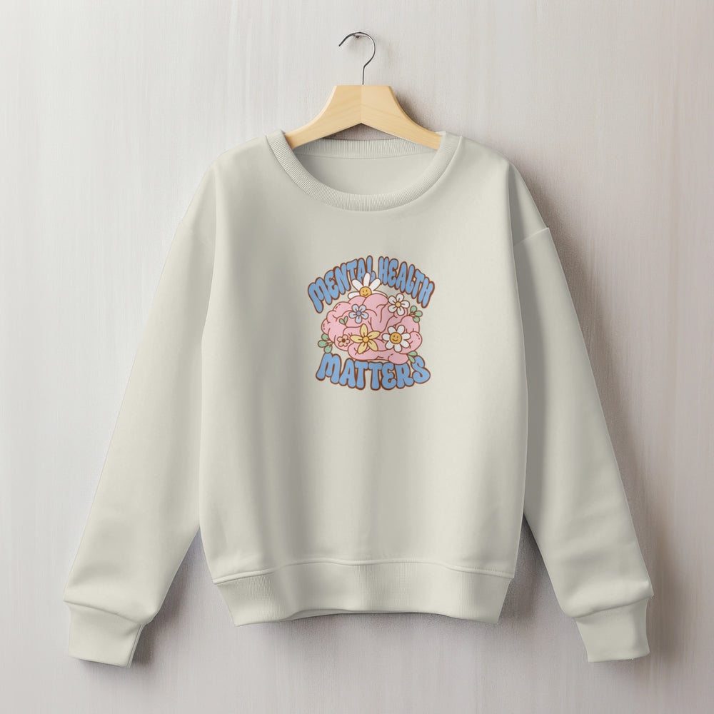 Embroidered crewneck